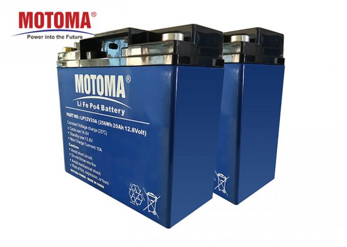 12.8V 20Ah Lifepo4 Lithium Battery Rechargeable For Solar Lighting 0