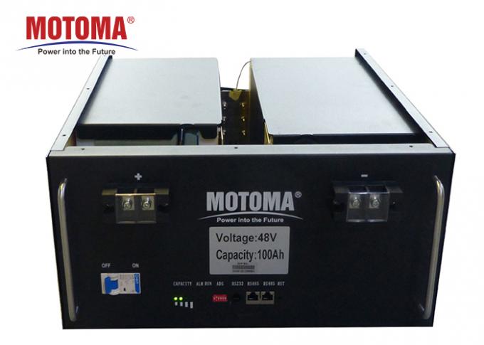 Solar Systems Lithium Solar Batteries 48v 100Ah  Drawer Type Long Cycle Life 0