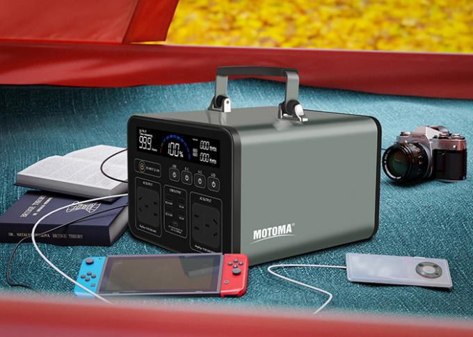 500W 1000W Outdoor Portable Solar Power Station 110V 220V With MPPT 1