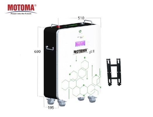 buy MOTOMA Wall Mounted 200Ah 48V LiFePO4 Battery Pack For Off Grid Residential Solar System online manufacturer