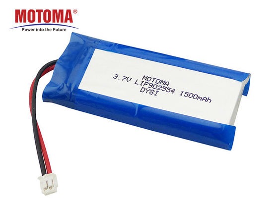 buy 500 cycles Medical Lithium Battery , Lipo Battery 3.7 V 1500mah online manufacturer