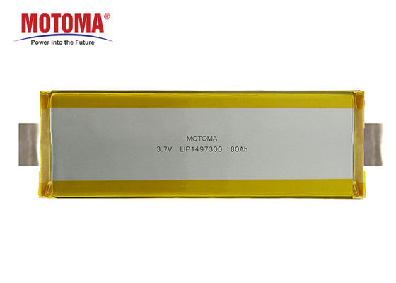 Rechargeable Lithium Lipo Battery 3.7V LIP1497300 80Ah With 500+ Times Cycle Life