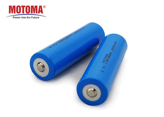 buy Rechargeable Lithium Cylindrical Battery , LCR 18650 Lithium Ion 3.7v Battery 2600mAh online manufacturer