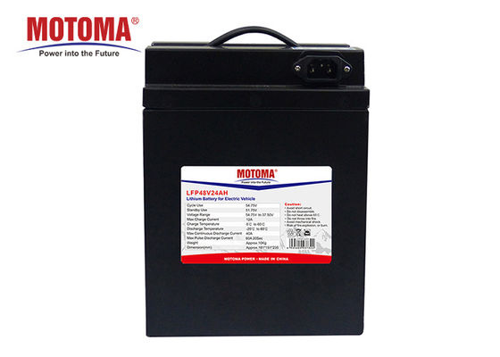 6000 Times Lifepo4 Motorcycle Battery , Lithium Phosphate Battery 48v 24ah