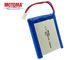 3.7V 1300mAh  Medical Device Battery ISO9001 ISO14001 certificate