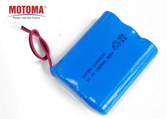 11.1V Lithium Ion Cylindrical Battery , 18650 Rechargeable Battery Pack For Toy Car